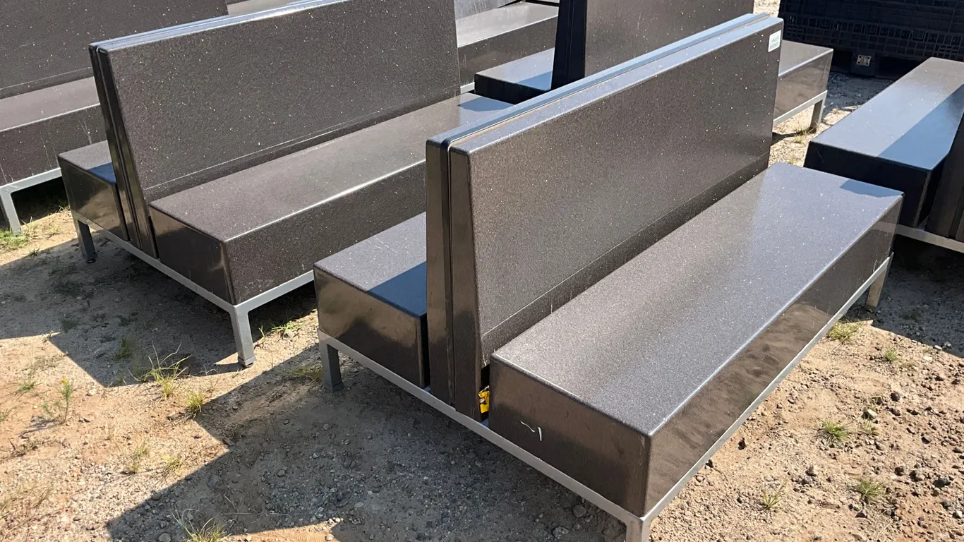 QTY OF (2) DOUBLE SIDED BOOTHS