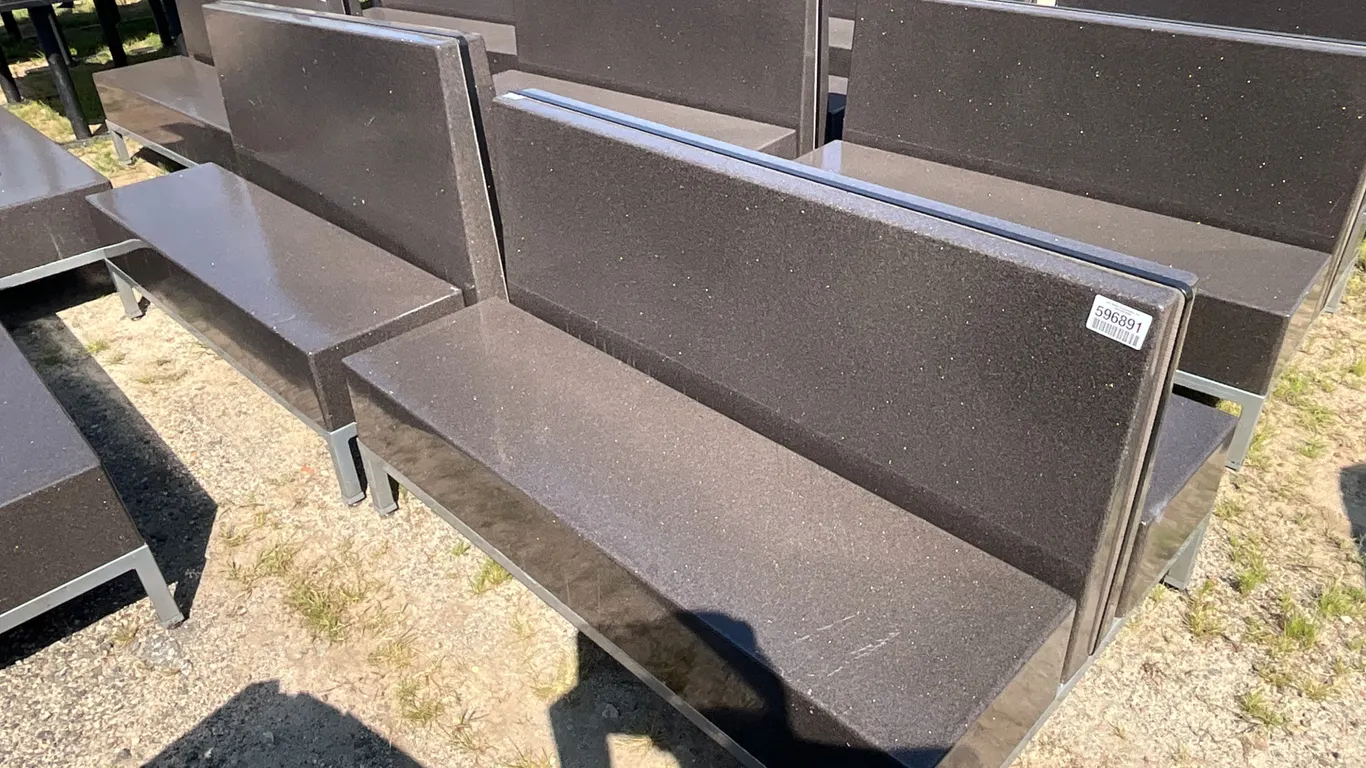 QTY OF (2) DOUBLE SIDED BOOTHS