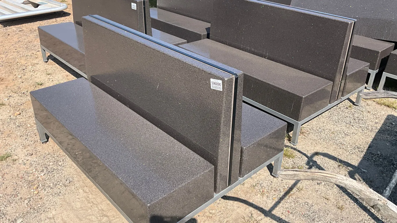 QTY OF (2) DOUBLE SIDED BOOTHS