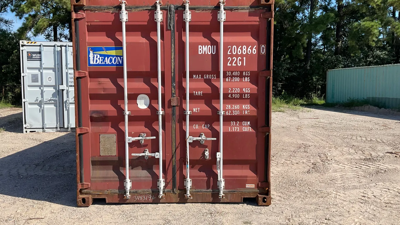 20' CONTAINER SN: BMOU2068660