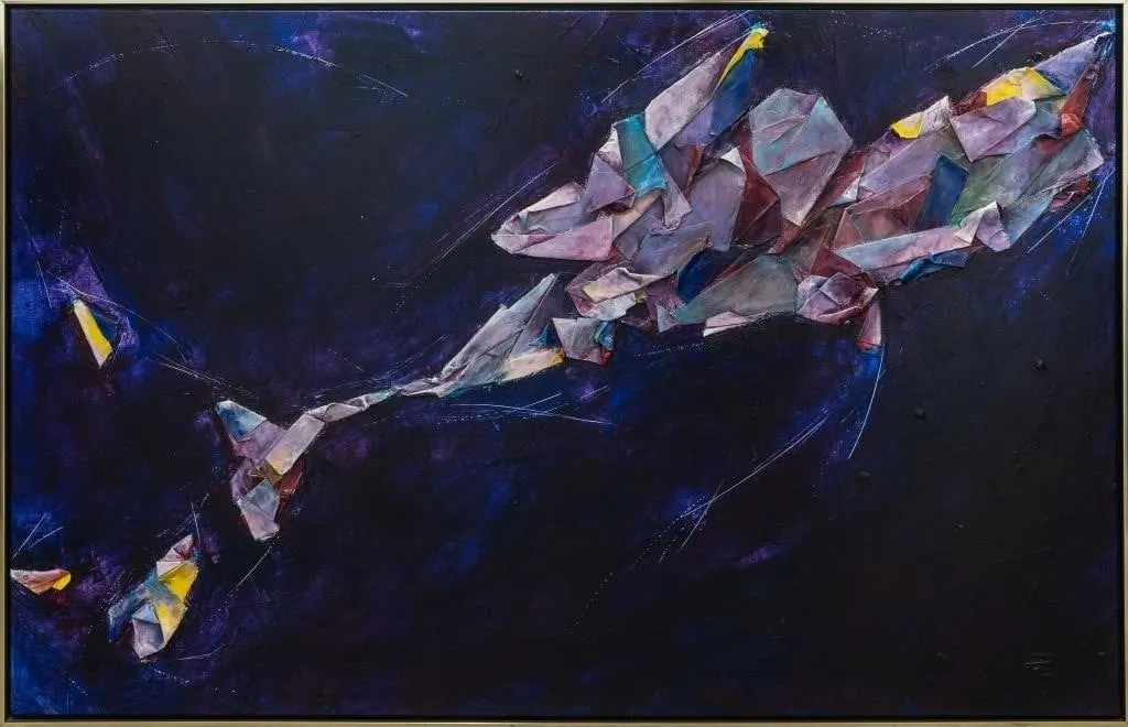ANDREA BOLLEY (CANADIAN B1949) MIXED MEDIA