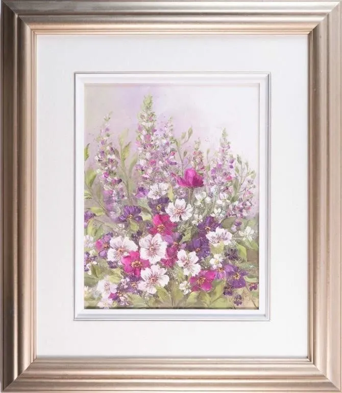 MARY KENDRICK "GARDEN HARMONY" FLORAL OIL
