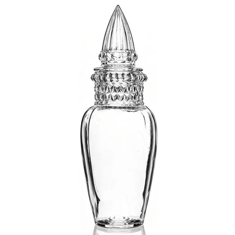 EAPG TIFFIN PRESSED GLASS "DAKOTA" APOTHECARY JAR