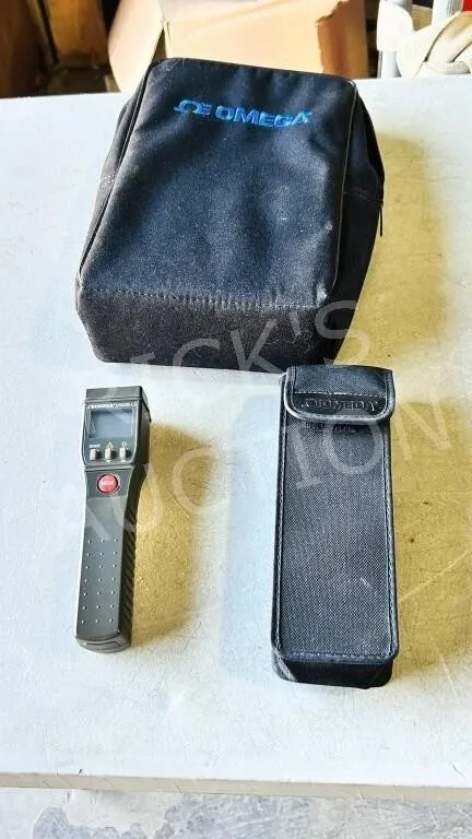Omega hand held infrared thermometer