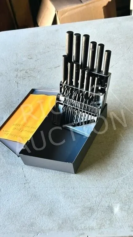 Huot Metric metal drill bit set - complete