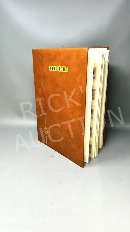 16 pages, vintage Hong Kong special stamps
