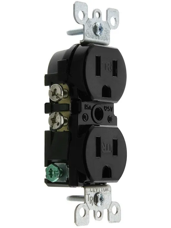Leviton T5320-E Tamper Resistant Duplex Receptacle