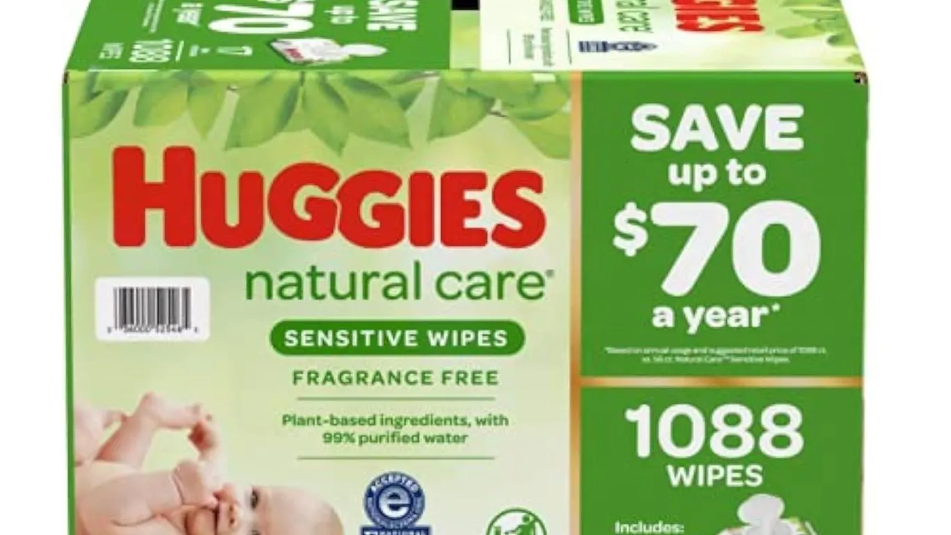 Huggies Natural Care Sensitive Baby Wipes 1088ct