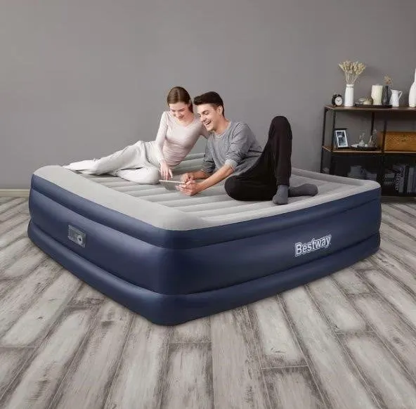 Bestway Tritech 22 King Air Mattress Built-in Pump