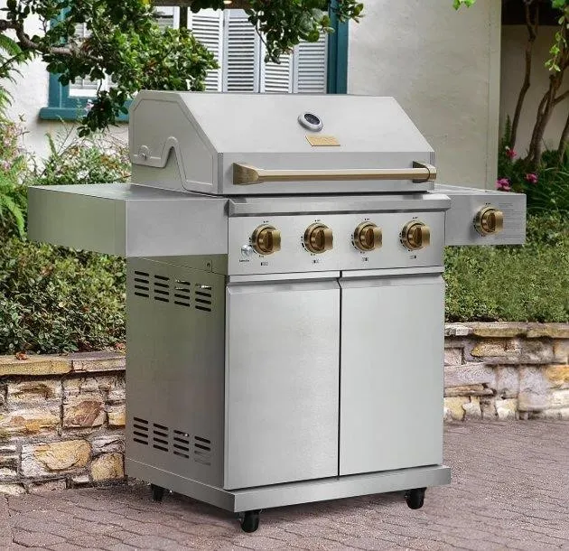 Gordon Ramsay THOR Kitchen 4-Burner Gas Grill