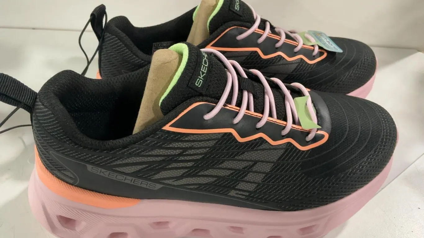 Skechers Women Athletic Sneakers Black Pink