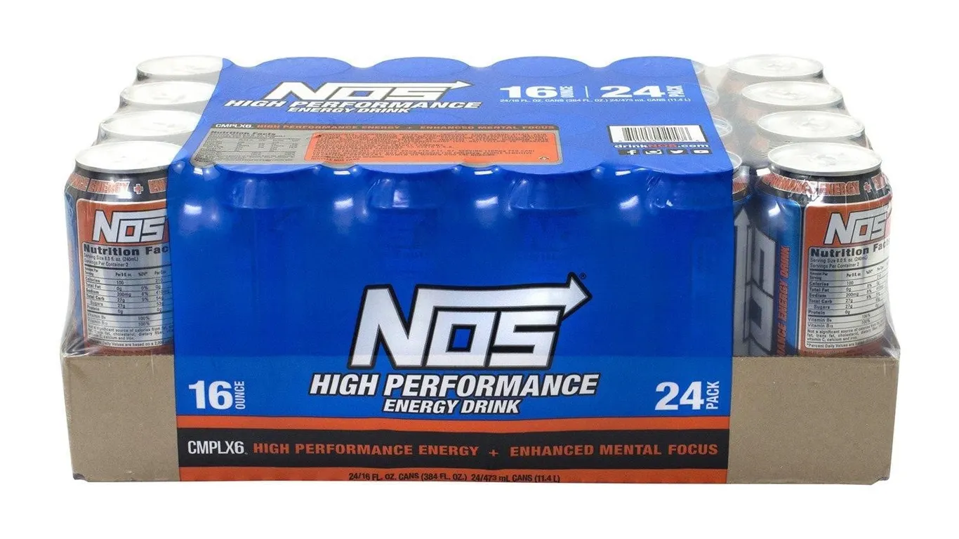 Nos High Performance Energy Drink 16oz 24pk