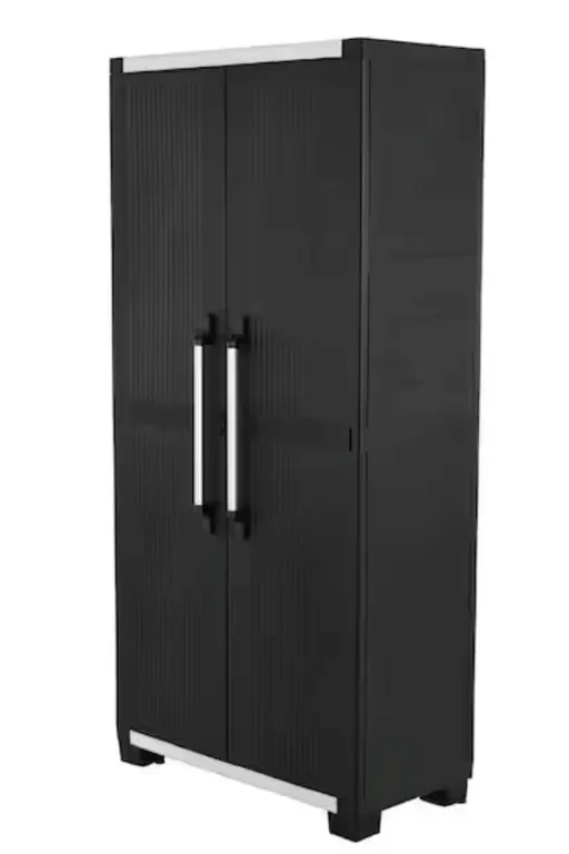 Keter 259990 5-Shelf Resin Cabinet 35x72x19in
