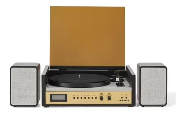 Crosley Coda Record Player With Speakers