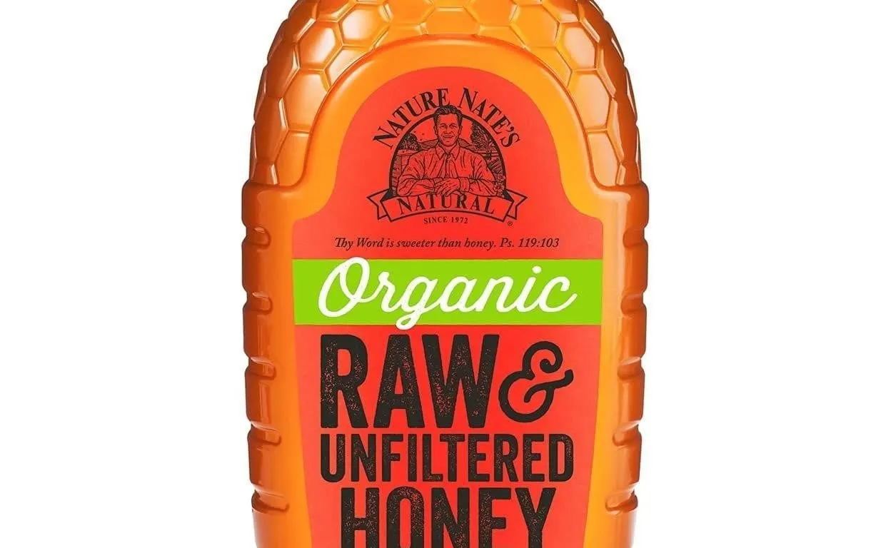 Nature Nates Organic Raw Unfiltered Honey 40 oz