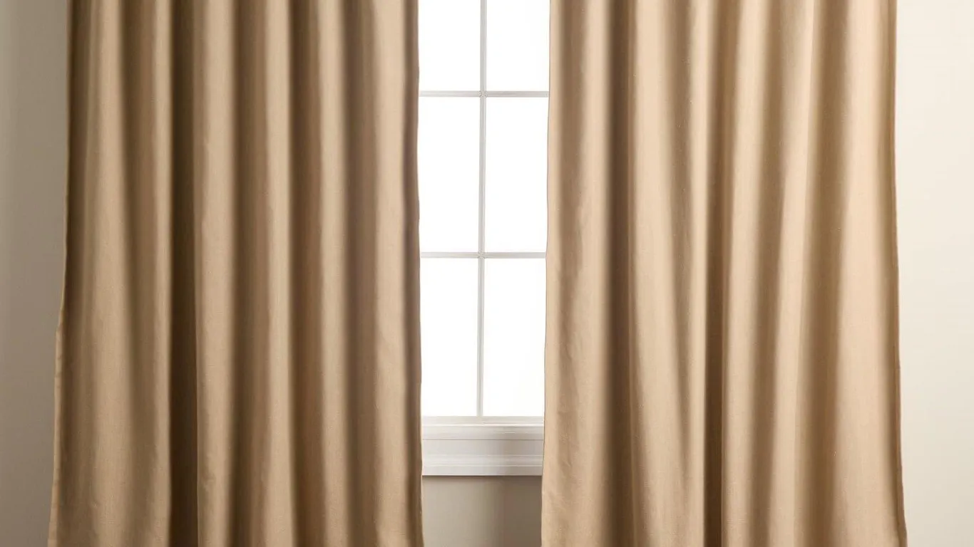 Town Country Luxe Davos Curtains 50x96 2pk Taupe