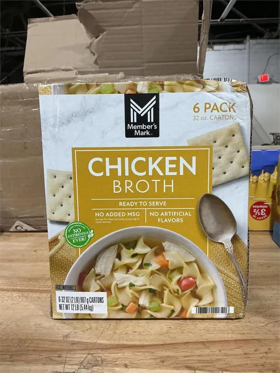 Chicken Broth 32 oz Cartons 6pk
