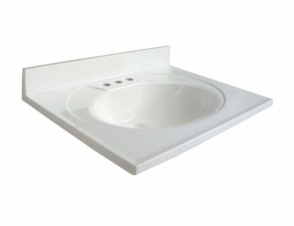 Newport 25 in. Engineered Composite Vanity Top