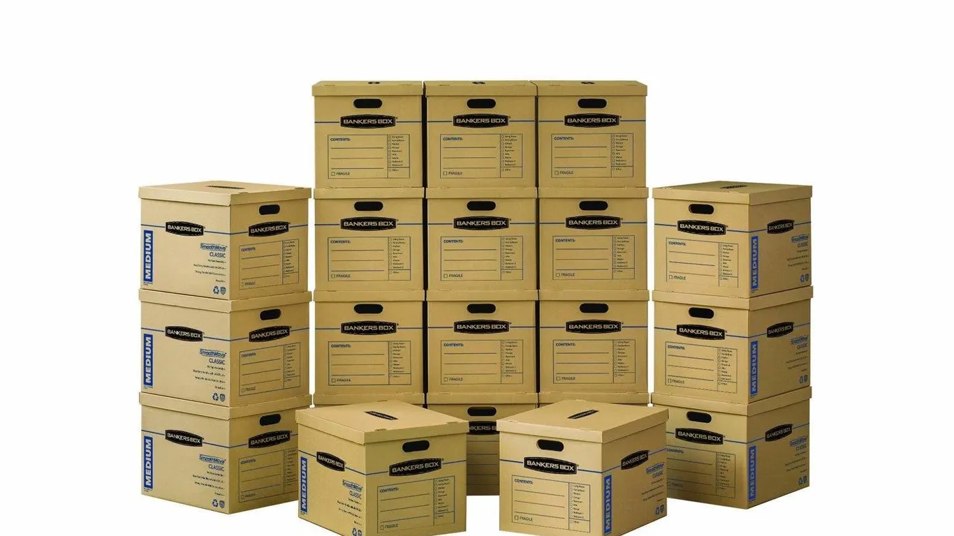 Bankers Box Medium Moving Boxes 20pk