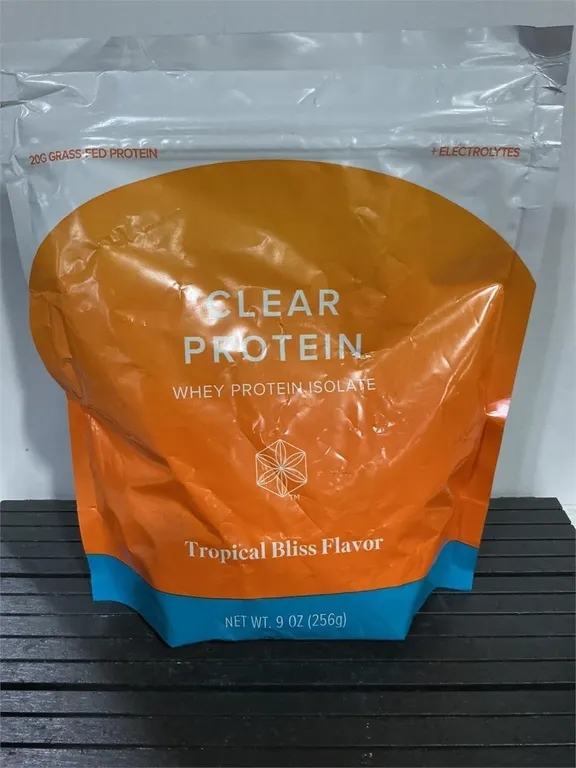Clear Protein Whey Isolate Tropical Bliss 9oz