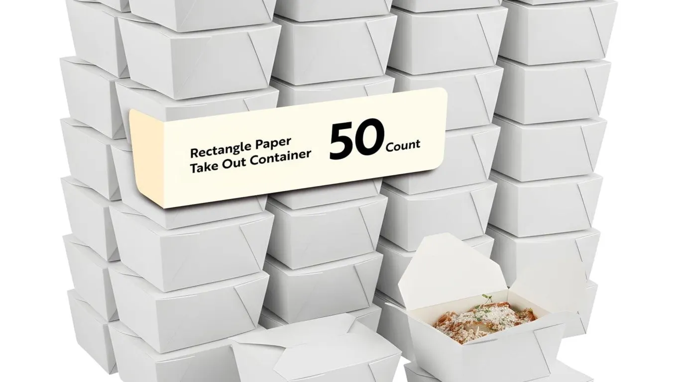Restaurantware Bio Tek Take Out Boxes 30 oz 50ct