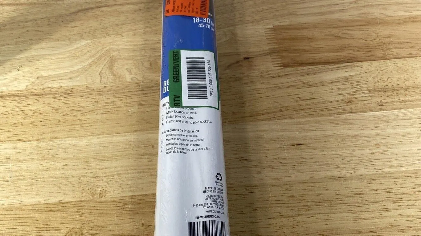 Everbilt EH-WSTHDUS-345 Adjustable Closet Rod...