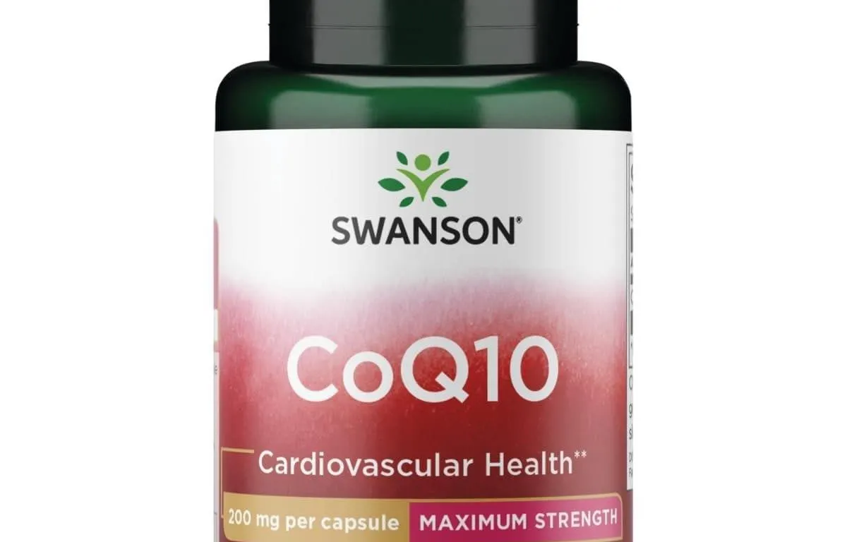 Swanson CoQ10 Cardiovascular Support 200mg 30ct