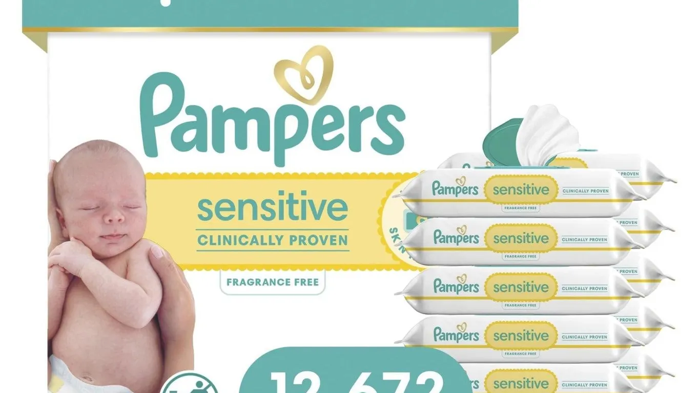 Pampers Sensitive Baby Wipes 672ct 12pk