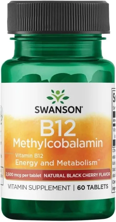 Swanson Methylcobalamin Vitamin B-12 2.5mg 60ct