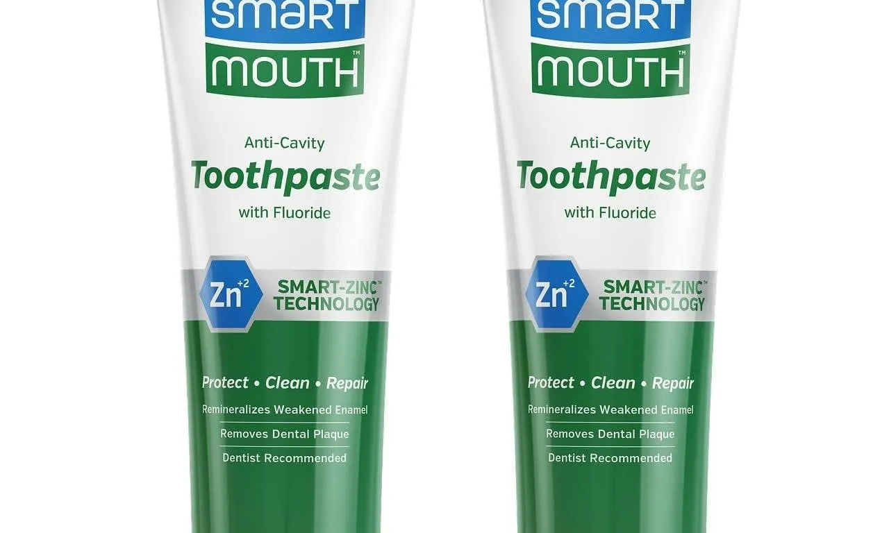 SmartMouth Anti-Cavity Toothpaste 6 oz 2pk