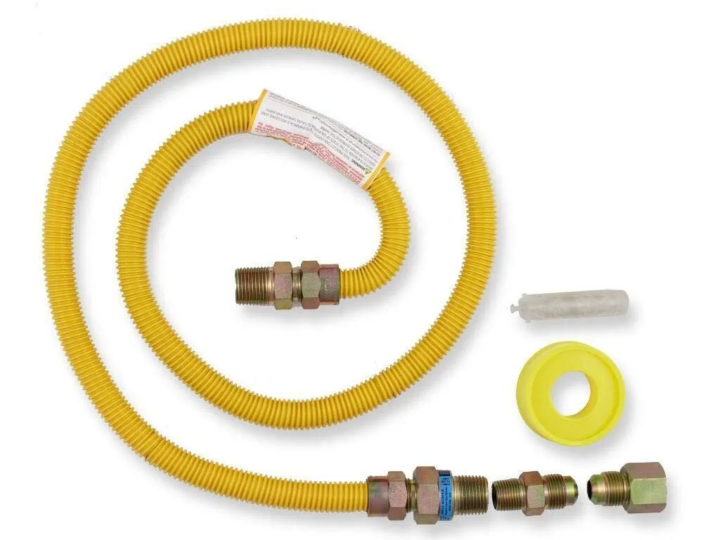 Everbilt 1004061233 Gas Dryer Connector Kit 60in