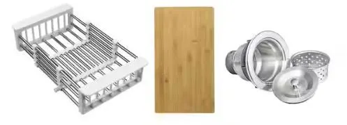 Sink Accessories For 32x19 Fireclay Sink