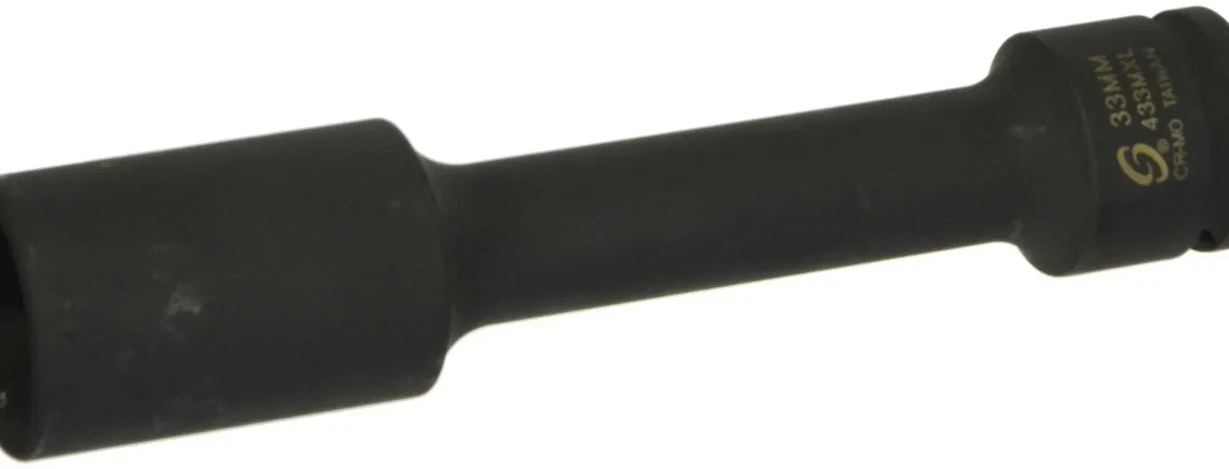 Sunex Tools 433MXL 34 Impact Socket 33mm
