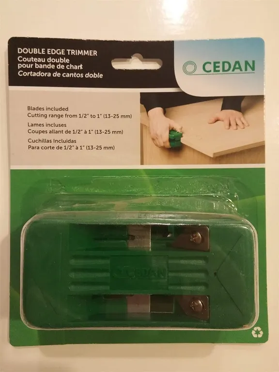 Les Industries Cedan Double Edge Banding Trimmer