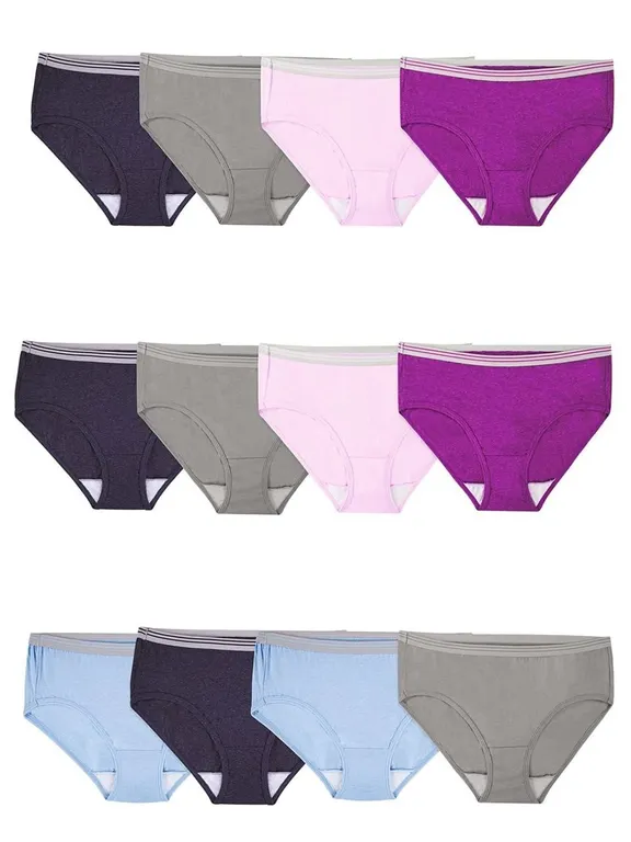 Fruit of the Loom Low Rise Briefs Size 7 12pk