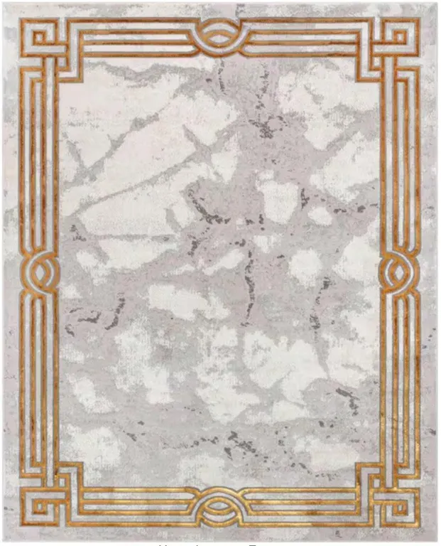 Well Woven Huntington Marble Rug 1011x15 Ivory