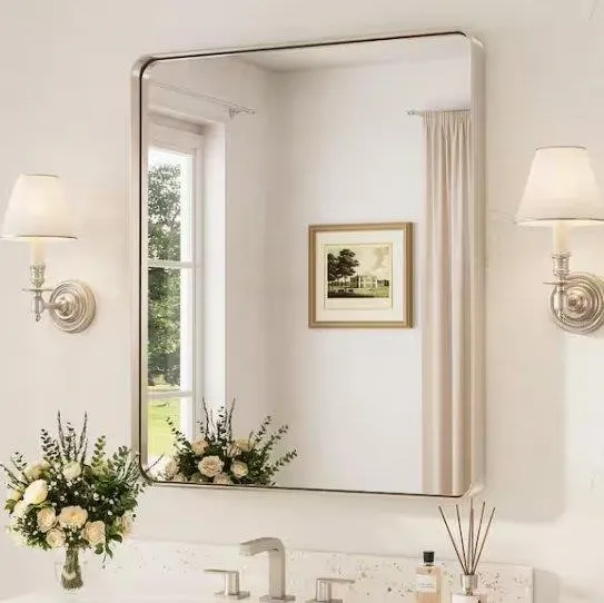 Tetote HBM15-NI-7691 Bathroom Mirror 30x36 In.