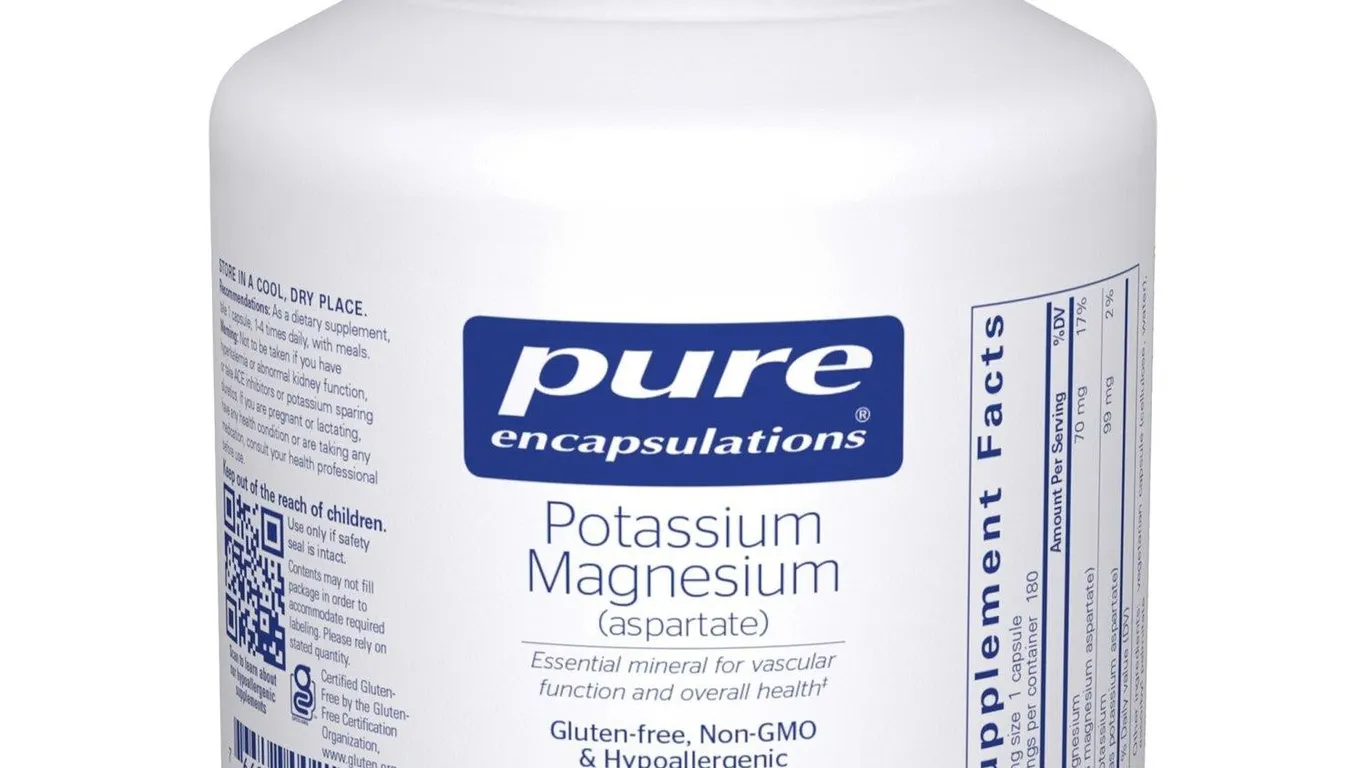Pure Encapsulations Potassium Magnesium 180ct