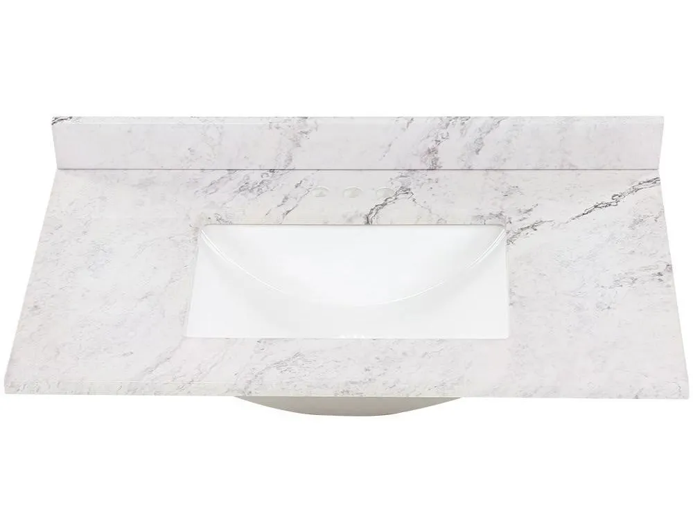 Home Decorators SE3722R-LR 37x22 Vanity Top Lunar
