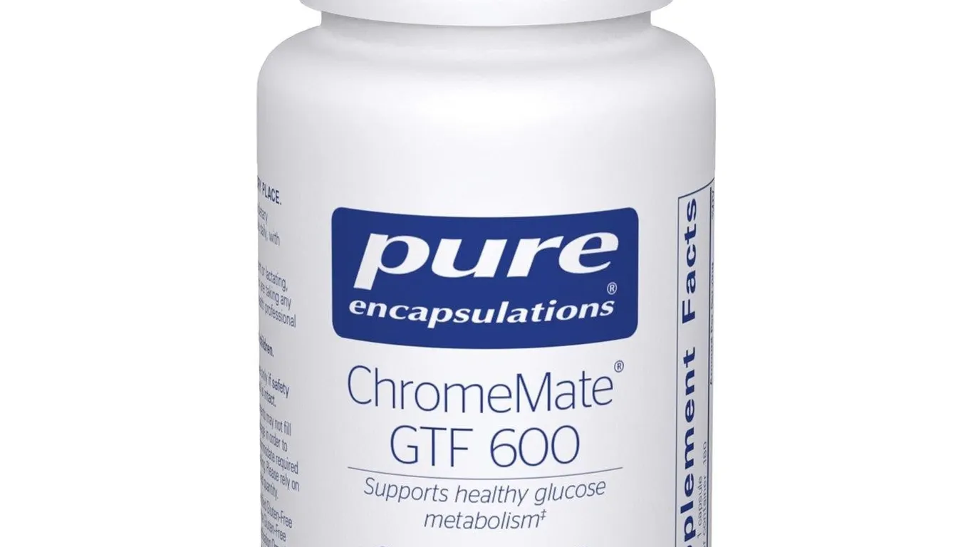 Pure Encapsulations ChromeMate 600 180ct