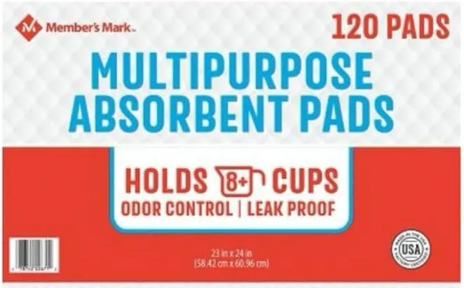 Absorbent Training Pads 23x24 240ct