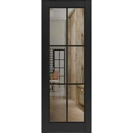 Sartodoors EGO5011IDM5233 Door Slab 36x80 Black