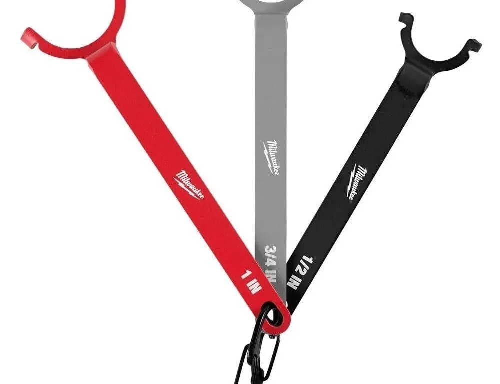 Milwaukee Tool Locknut Wrench Set 12 34 1