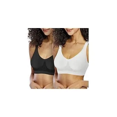 Hanes Bali Wireless Shaping Bra Size S 2pk