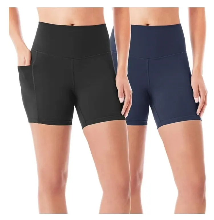 Womens Bike Shorts Core Colors Size 3XL 2pk