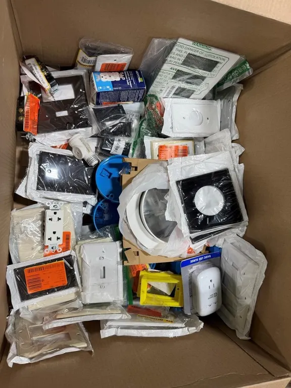 Mixed Lot Of Leviton Electrical Supplies