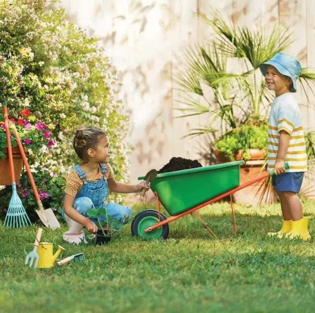 Wheelbarrow Gardening Playset 34x15x16 inch