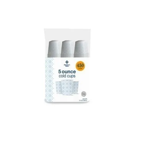 Printed Paper Bath Cold Cups 5 Ounce 450ct