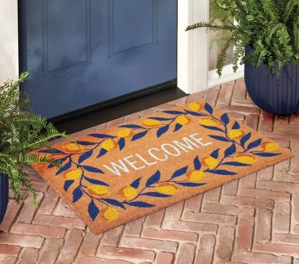 Lemons Coir Doormat 23 x 35