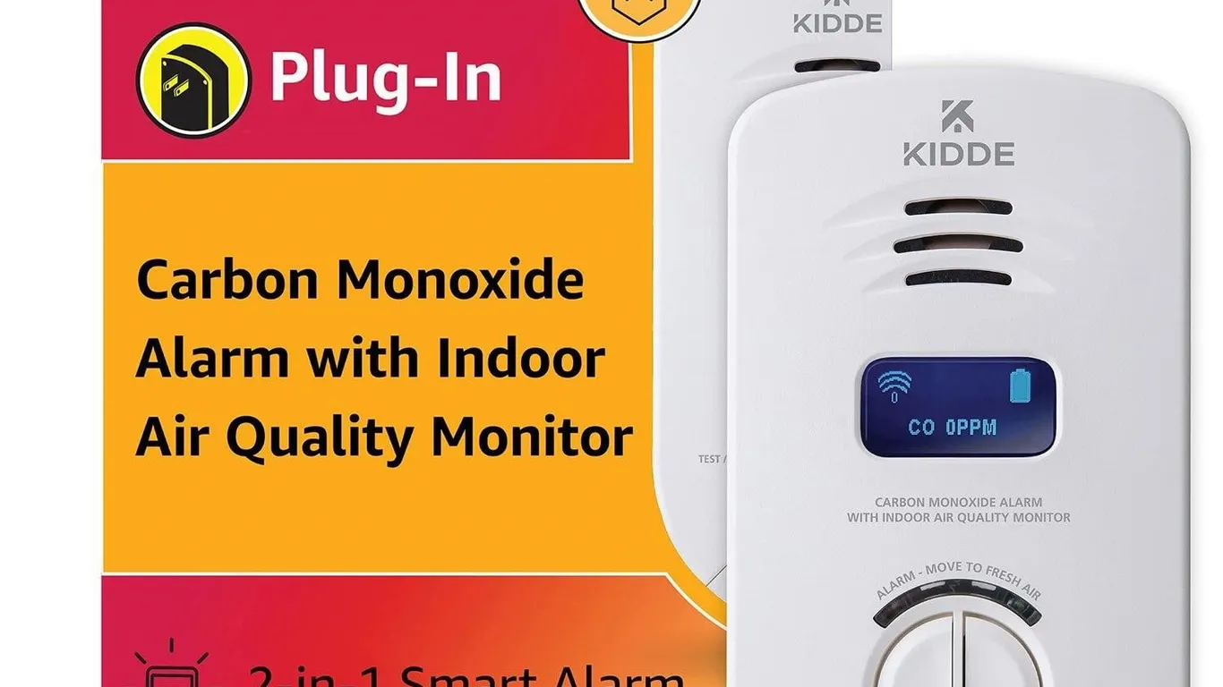 Kidde Smart Carbon Monoxide Air Quality Monitor